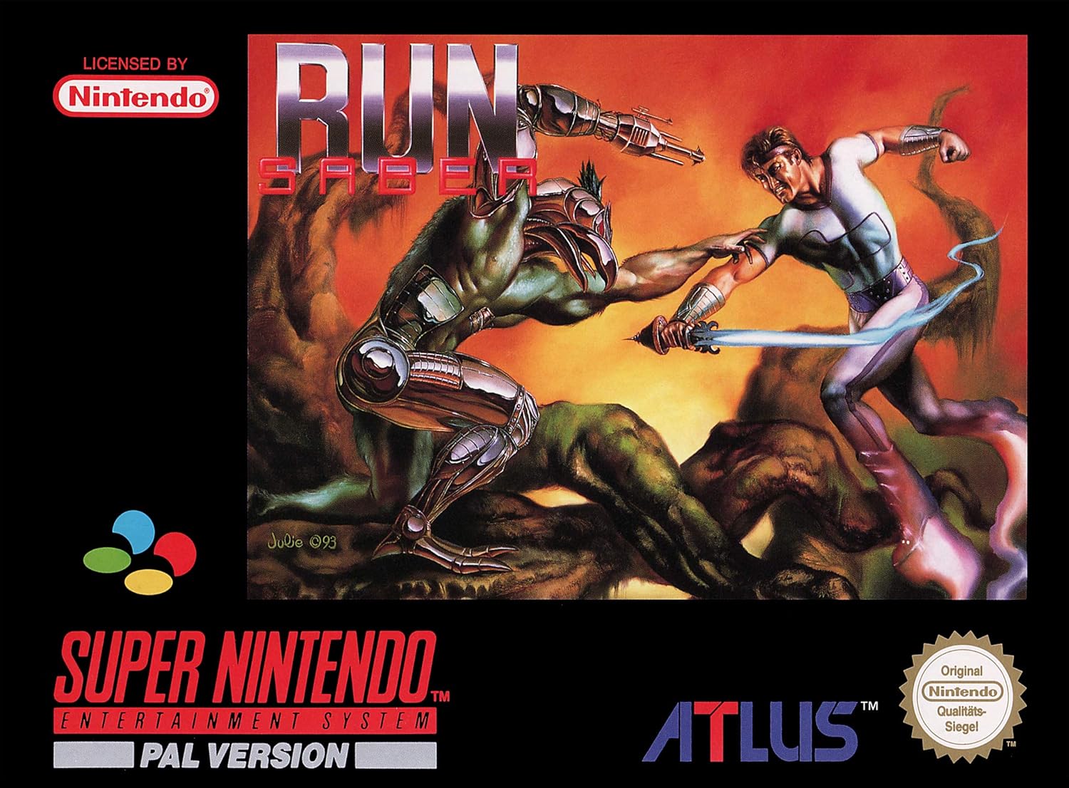 Run Saber - [SNES]