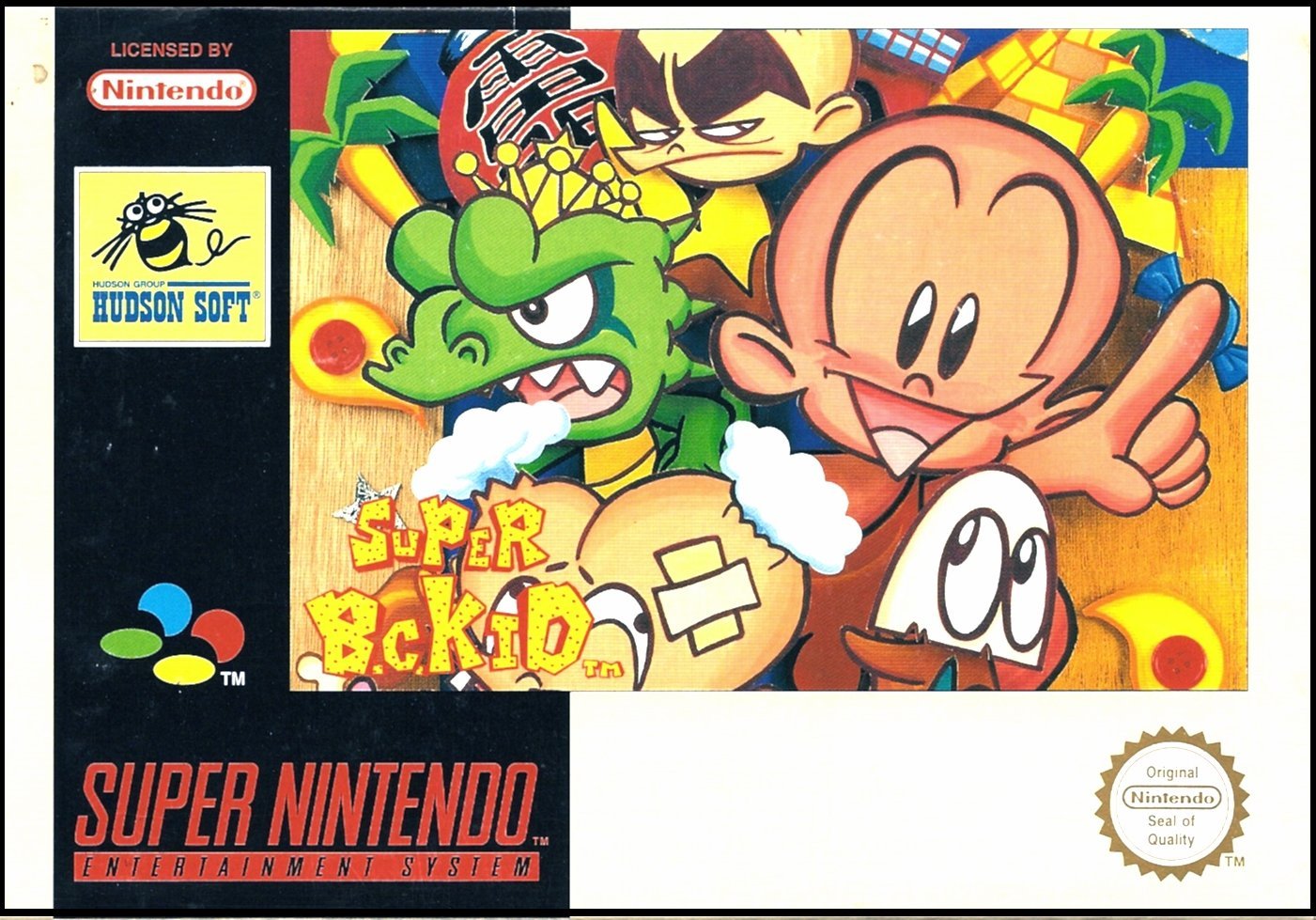 Super B.C Kid - [SNES]