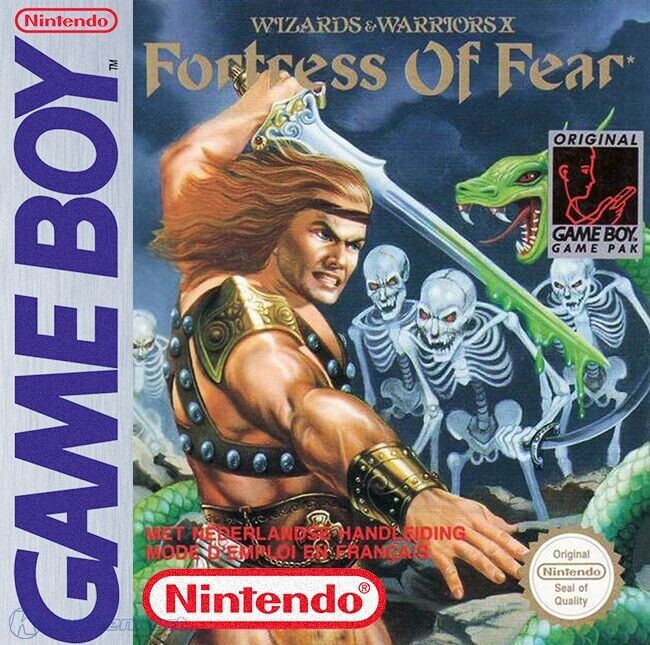Fortress of Fear - Wizards and Warriors - [Game Boy]