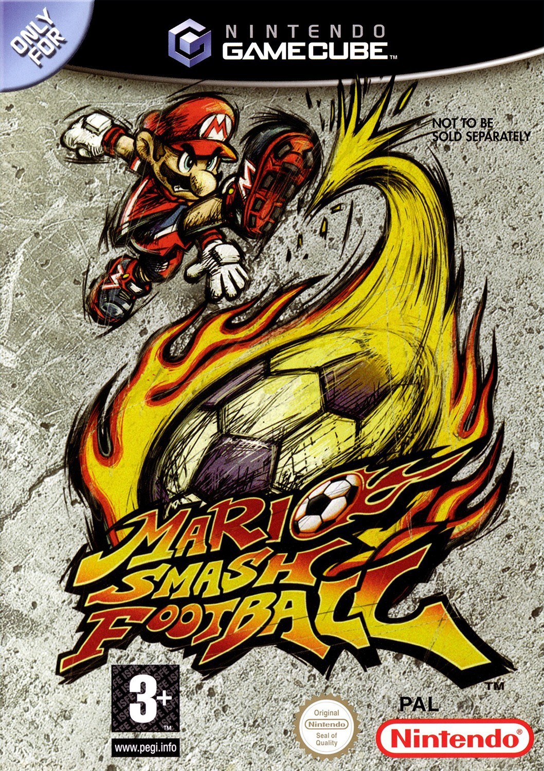 Mario Smash Football - [GameCube]