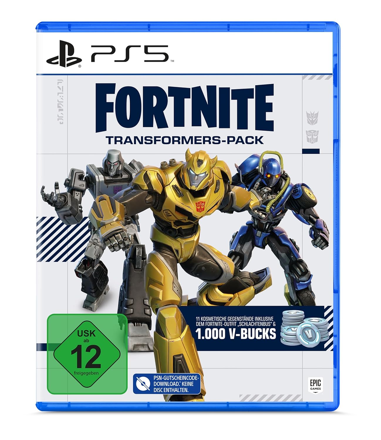 Fortnite Transformers Pack (Download- Code in der Box) - [PS5]