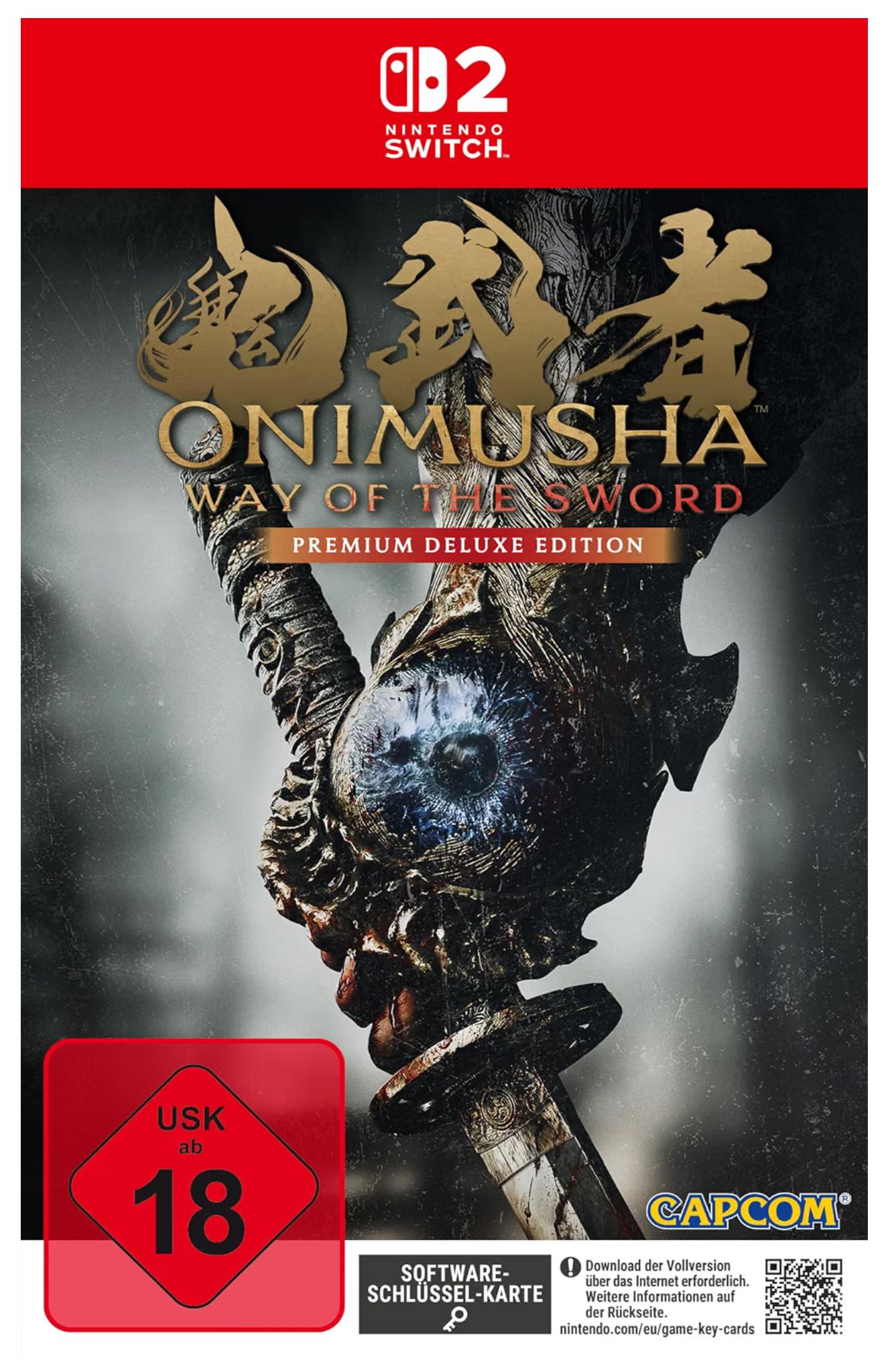 Onimusha Way of the Sword - Premium Deluxe Edition Steelbook - [Nintendo Switch 2]